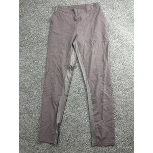 Indyeva Pants Womens XS Gray Lightweight Hiking Track Joggers Stretch Zip Pocket